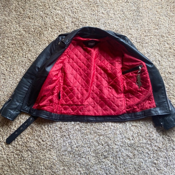 Straight To Hell - Defector - Vegan Leather Moto Jacket - Picture 3 of 9